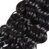 razilian human hair bundles wefts with closure Extensions Peruvian Deep Loose Wave Curly Body Straight Virgin Weave 2683705