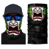 Halloween Skeleton Face Máscara Cachecol Joker Headband Balaclavas Skull Masquerade Masquerade Máscaras para Ski Motocicleta Ciclismo Pesca Ao Ar Livre Esportes FY6098