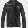 YOLANFAIRY Spring Autumn Men's Genuine Leather Jacket Short Slim Motocycle Jackets For Men Outerwear jaqueta de couro