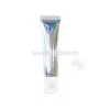 15ML G Holographic Silver Freef Squeeze Lip Gloss Tube Plastic Lipgloss Container 20ml G Cosmetic Packaging Bottion 50Pieces13293