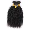 Großhandel 1kg 10bundles brasilianisch afro kinky lockige tiefe welle haarbündel 100% nicht remy menschliche haare verlängerung webart natürliche schwarze farbe