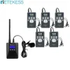 Freeshipping 1 FM Transmitter TR506+5Pcs FM Radio Receiver PR13 Wireless Tour Guide System For Guiding Church Conference Training