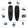 5pcs G10S Pro Voice Air Mouse 2.4G Wireless Backlit Gyroscope IR Learning smart remote control for Android tv box HK1 H96 Max1