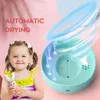 Spazzolino elettrico sonico a 360° per bambini Testina automatica intelligente per bambini Sterilizzazione UV in silicone a forma di U ricaricabile tramite USB