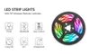 Colorrgb 5m 10m LED şerit ışığı RGB 5050 Esnek Şerit Fita LED Işık Şeridi RGB Bant Diyot Telefon Uygulaması Uzaktan Kontrol195S7740518