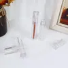 30 pcs Vide 7.8 ML Lipgloss Tubes Rond Transparent Cristal Lip Gloss Tubes Avec Baguette Vide Rouge À Lèvres Lip Gloss Tubes Clair Expédition Rapide