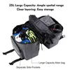 WEST BIKING Fietstassen Waterdichte fietstassen 25L Grote capaciteit Bagage Regenhoes Cargo Carrier Basket MTB-fietstassen5332455