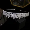 Luxury Cubic Zirconia Dripping Headwear Bridal Crystal Crown Wedding Hair Accessories Beauty Graduation Crown Bride Tiaras Y2008075169415