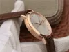 1570 OR.oo2CR.01 montre de luxe 39X4.2mm 2120 movimento pulseira de couro italiano caixa de aço relógios automáticos relógios de pulso de luxo