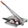 Köttslipmaskiner 15 tums benskärmaskin gris fötter Lammkoteletter Steaksheep Hoof Big Cutter Commercial 33cm Blade1