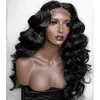 Brazilian Loose Deep Wave Wig Curly 360 Lace Frontal Wig Preplucked Remy 13x6 Lace Front Human Hair Wigs For Black Women 20201701202