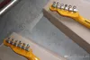 Guitare électrique jaune à 6 cordes, nouveau style 2022, en Stock