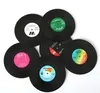 CD Coaster Cup Mats Retro Home TableRecord Coasters Creative Coffee Drink Tea Placemat Mug Pad Non-slip Insulation Table Pad 6pcs LSK1091