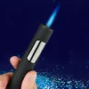 2020 Nieuwe Gas Lichter Pen Jet Torch Aansteker Draagbare Turbo Spuitpistool Butaan Metalen Sigaret Sigaar Lichter Winddicht Gadgets Mannen Geen gas