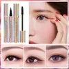 QIC Glossier Mascara Starry Sky Mascaras 및 아이 라이너 세트 방수 길이가 길어진 두꺼운 부드러운 검은 아이 라이너 연필 화장품 메이크업 키트