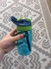 500ML 4 colori Bottiglie d'acqua per bambini Neonato Tazza per bambini Imparare a nutrire il succo di cannuccia Biberon BPA gratuito per i bambini