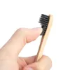 10pcs Bambou Brosse à dents Produit respectueux de la brosse de dents végétalien arc-en-ciel noir en bois doux Adults Voyagez pour les soins buccaux4768412