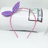 Epecket DHL Bezpłatny statek Kwiatowy Królik Uszy Pałąk Lato Moda Gorąca Sprzedaż Dzieci Opaska Datg020 Hair Jewelry Opaski