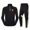 Traje de entrenamiento para hombre RC Lens, chaqueta de poliéster, chándales para correr al aire libre, traje de fútbol informal y cómodo 3168