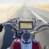 Motosiklet GPS Navigasyon 7 inç GPS Navigator Dokunmatik Ekran Su Geçirmez 256MB 8GB Bluetooth Güneş Gölgesi Visor4428727