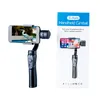 Hot H4 Three-Axis Handheld Mobiele Telefoon PTZ Camera Anti-Shake Video Camera Electronic Smart Stabilizer DHL GRATIS