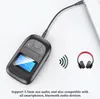 T15 T14 Bluetooth Adapter BT5.0 Audio Receiver Передатчик 3.5 мм AUX Джек Стерео ЖК-дисплей для ПК ТВ