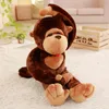 80/110cm de tamanho gigante desenho animado Big Mouth Monkey Plush Toy The Gorilla Plush Pillow Pillow para crianças Playmates Toy MX200716