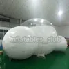 Good Quality Double Rooms Bubble Tent 4M Main Room 2M Small Room Bubble Hotel Two Rooms Bubble Dome House With Fan Fast Delivery