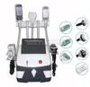 7 차가운 바디 조각 Cryolipolysis Cryotherapy 슬리밍 기계 Lipo 레이저 초음파 Cavitation 다극 RF