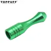 TOPPUFF Mini Style Aluminum One Hitter Bat Herb Pipe 40MM Metal Cigarette Dugout Pipe Tobacco Pipes Accessories1556830