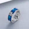 Anello da donna con testa di tigre Anello con testa di tigre animale Anello da dito Accessori di gioielli di moda per feste regalo Alta qualità