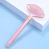 New Arrival Natural Jade Massage Roller 5 in 1 Multifunctional Eye Massage Roller Face Mask Brush Body Scraping Tools