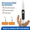 Multipurpose Sonic Scaler Dental Toothbrushes Stain/Plaque Remover Portable Rechargeable Teeth Cleaner with Replaceable Working Tips