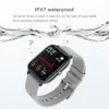 ID P8 Smart Watch Herrklockor Dam IP67 Vattentät Fitness Tracker Sport Pulsmätare Full Touch Smartwatches för Amazfit Gts Xiaomi