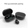 DT-8 DT8 PORTABLE TWS Wireless BT v5.0 EARPHONES Auto Paring Touch Control med LED-batteriladdning Box Universal för Huawei