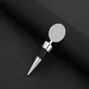 50pcs / lot Liga de zinco Red Wine Stopper personaliza Garrafa de Vinho Rolhas garrafa plug presente Bar Acessórios do vinho