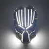 2020 Hot Sell Halloween Face Mask 6 Färger Predator Lyssled Mask 5V Movie Theme Cosplay Props Designer Face Masks