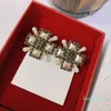 Female ornate cross imitation pearl ear stud necklace set fashion design highend letter earrings collarbone choker jewel8071877