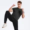 T-shirts d'extérieur Chemises de sport Homme Tee Shirt Homme Type ample Séchage rapide Course Slim Fit Tops Bodybuilding Tshirt Crossfit Muscle Tees