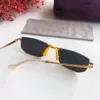 2020 Nouvelles lunettes de soleil hommes designer métal vintage lunettes de soleil 0627 Or Multicolore mode style carré sans cadre UV 400 lentille avec étui d'origine