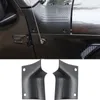 ABS Black Car Cowl Body Armour Cowl Cover för Jeep Wrangler JL JT 2018+ Bil Exteriör Tillbehör (Amerikanska flaggan)