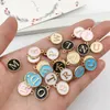 26pcs/set Enamel A-Z Alphabet Initial Letter Charms Handmade Pendant Charm Beads for DIY Bracelet Bangle Necklace Jewelry Making Findings