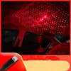 LED Autodak Ster Nachtlampje Projector Sfeer Galaxy Lamp USB Decoratieve Lamp Verstelbaar Meerdere Lichteffecten