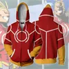 Anime Boku No My Hero Academia Cosplay Costumes Hoodies Sweatshirts Bakugou Todoroki Shoto Spring Jacket Coat Hoodie MX200812