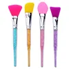 Silicone strass outils de maquillage masque Facial brosse soins de la peau brosse correcteur outil femmes maquillage outils J1695