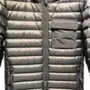 Heren witte eendendons parka's herfst en winter nieuwe trend jackst mode merk hooded jas lichtgewicht