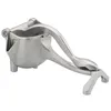 Silver Metal Manual Juicer Fruit Squeezer Juice Squeezer Citron Orange Juicer Press Hushåll Multifunktionell