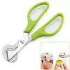 Ferramentas de aço DHL Hot Quail Egg Scissors pássaro Ovo Tesoura inoxidável ovo Shell cortador Ovos Slicer Opener