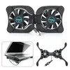 Rotatable USB Fan Cooling Pad 2 Fans Cooler Notebook Stand dla 10-17 "Peryferia laptopa XNC