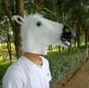 Gruseliges Pferd Latexmaske Atmungsaktive Neuheit Vollgesichtskopfmaske Halloween Maskerade Maske Kostüm Festival Party Dekoration SN1410
